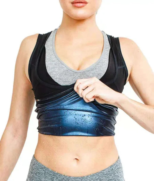 Factory Premium Workout Tank Top Slimming Stomach Tummy Sweat Sauna Vest for Women