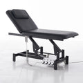 HICOMED Foot Control 2 Motors Electric Massage Bed Table Professional PU Black Leather Adjustable Facial Beauty Bed MegaBDM