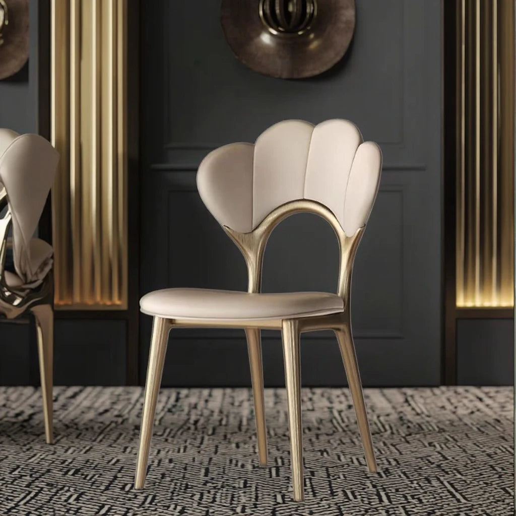 BST Fabric Furniture Dining Chair Wholesale Design Nordic Leather Modern Luxury Restaurant Metal Dining Chairs With Metal Legs