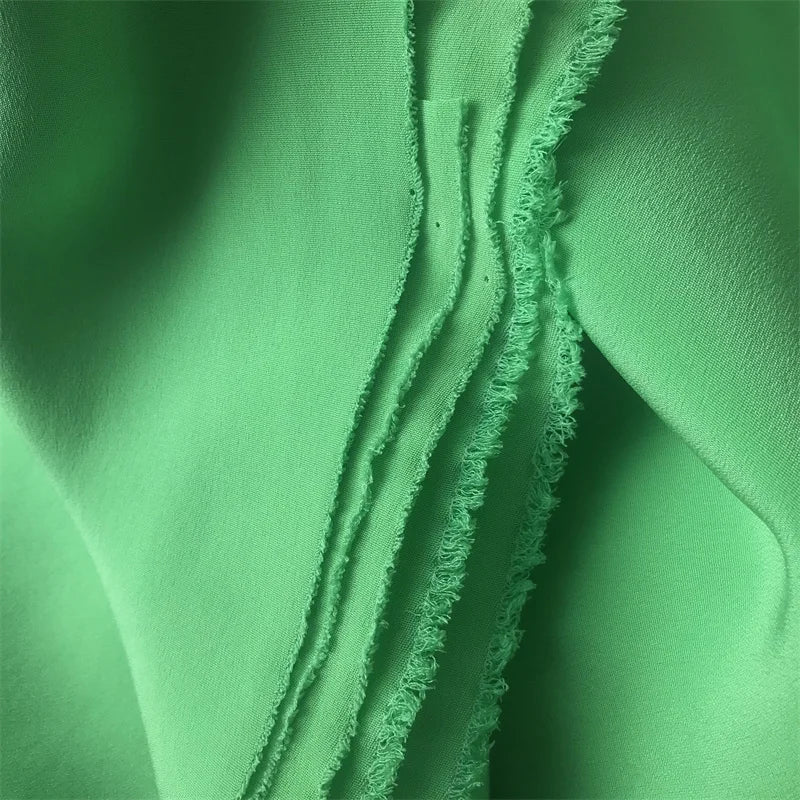 Hot Sale Pure 100% 40mm Heavy Crepe De Chine Silk Print Fabric From China Factory Direct Whole Sale Price