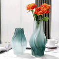 Contemporary Creative Glass Wall Vase for Sympathy Occasion Dried Flower Decoration Hotel Homestays Crafts