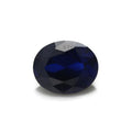 Hotsale 34# Blue Corundum Oval Cut Synthetic Sapphire Gemstones For Jewelry Making