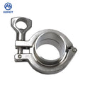 Aohoy 304 316 SMS ISO 1 1.5 2 3 4 Inch Sanitary Stainless Steel Triclover Triclamp Weld Pipe Fitting Ferrule Tri Clamp