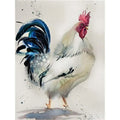 Cock Diamond Embroidery Kit DIY Diamond Painting Animal Wall Painting Full Drill Embroidery Round & Square Diamond Painting Kit