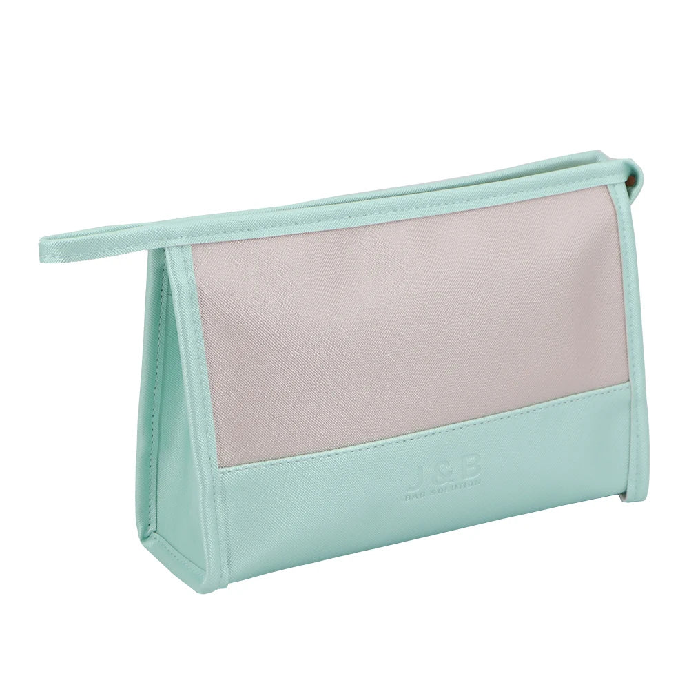 Women Neceser Cosmetic Bag Lady Combination Color Toiletry Bag Travel  Fashion Beauty Custom Makeup Pouch for Lady OEM