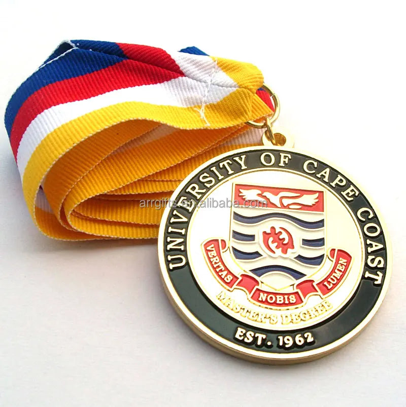 Ghana Medal Factory Ghana University School Awards Medallion Tournament Championship Metal Medals