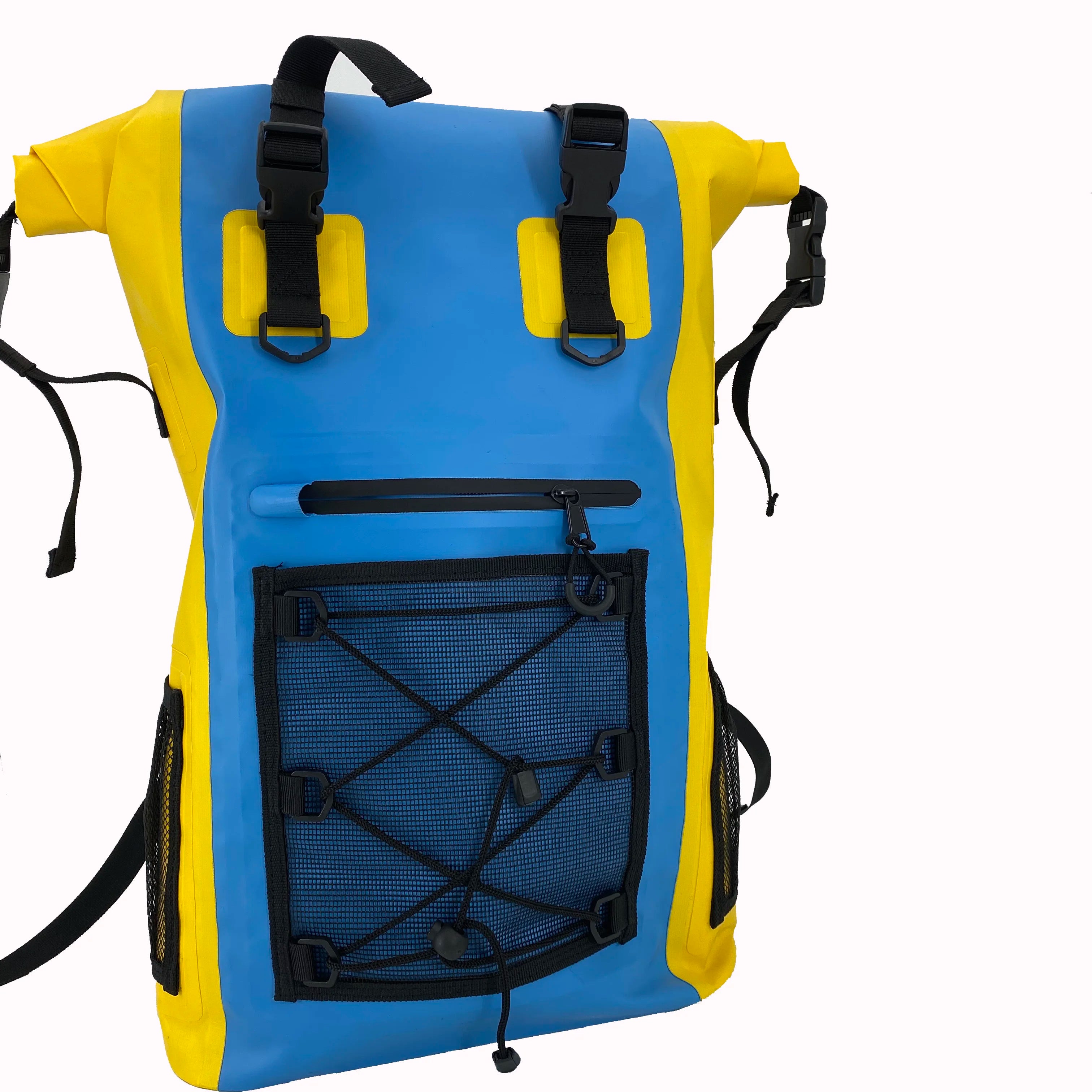 Outdoor Roll Top Waterproof Backpack Camping Boating Fishing Hiking Kayaking Swimming