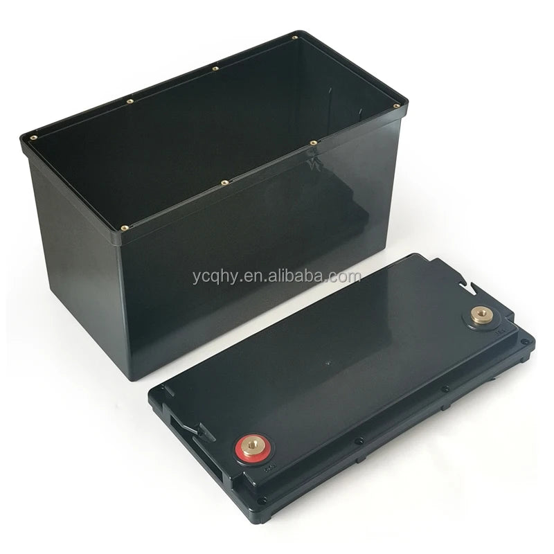 12V 100Ah Solar RV Golf Cart Empty Plastic Lithium Battery Box with Screws Product Category Battery Boxes & Racks