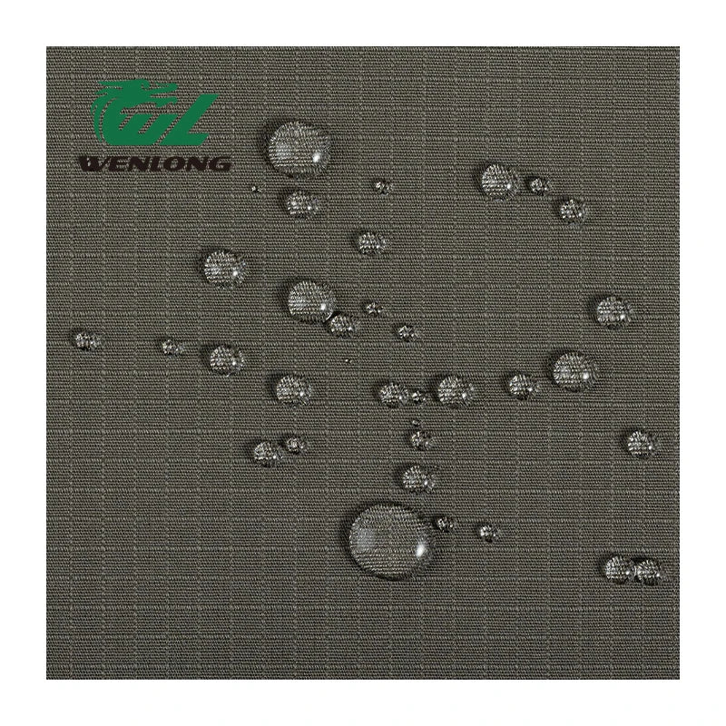 RTS Camouflage Ripstop Fabric T/C 65/35 PD Green Grey Anti Tearing Waterproof for Tactical Gears