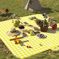 Portable Waterproof Oxford Material Picnic Mat for Outdoor Camping Hiking and Beach Foldable Design