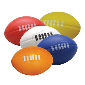 Promotional PU Foam Anti Stress FOOTY Shaped Custom Logo Promotional Gifts SB005 Stress Relieve Ball Stress FOOTY in Stock