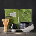 4pcs Japanese Matcha Bowl Bamboo Chasen Scoop Chashaku Whisk Holder Tea Making Kit Whisk Tea Set With Pouring Spout