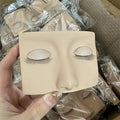 Practice Eyelash Extension Mannequin Head Training False Eyelashes Grafting Model Makeup Tools Silicone Practice Eyelash