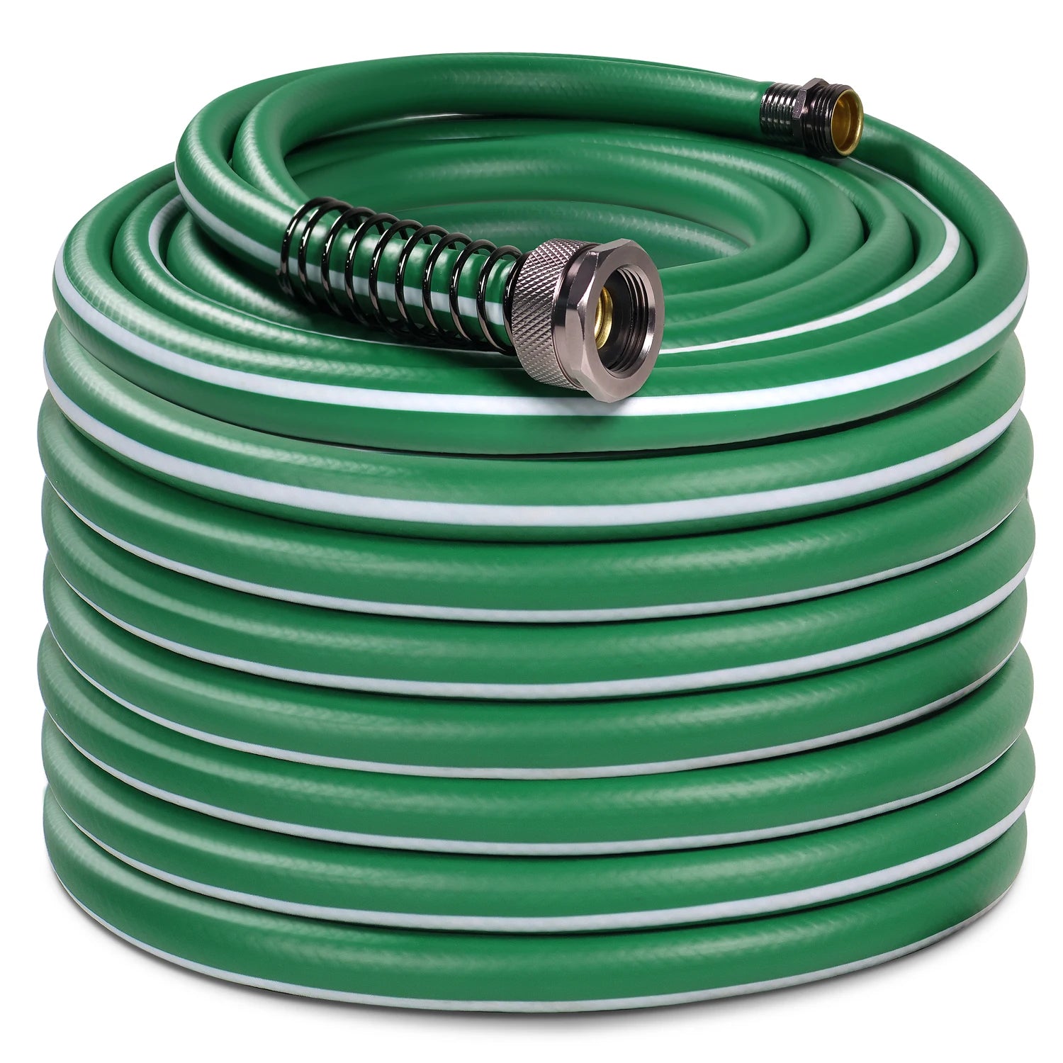 Factory Wholesale All-weather No Leaking PVC Flexible Green 100 FT Garden Hose Pipe