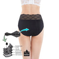 Shanhao OEM Lace Menstrual Panties Culottes High Cut Leakproof Underwear Women Periods Panties Performance Period Underwear