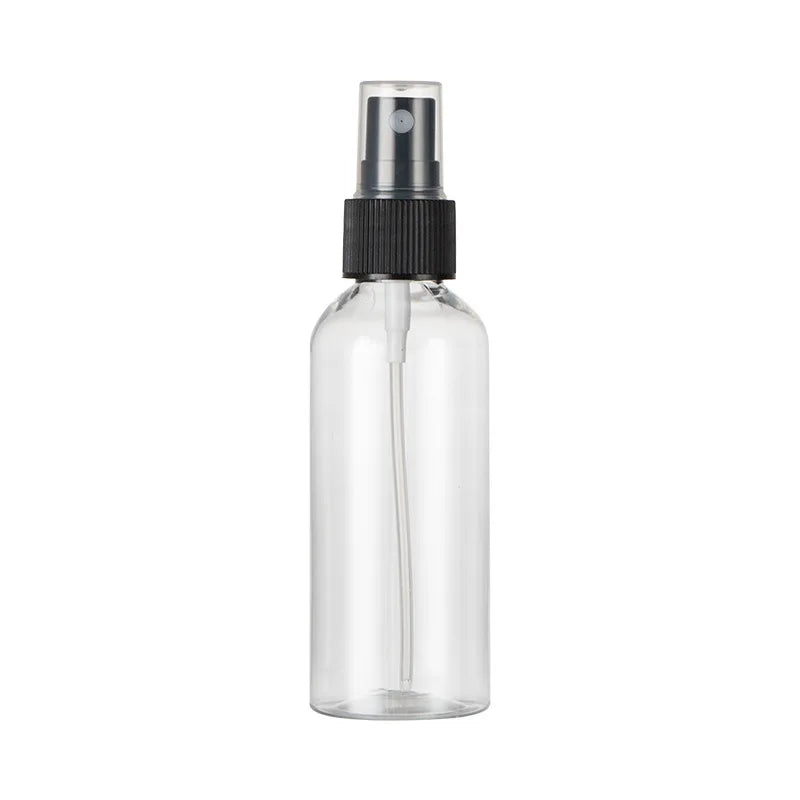 Wholesale Modern Mini Empty Travel Spray Bottles 30ml PET Hot Stamped Fine Mist Pump Custom Logo for Skin Care Serum Loose