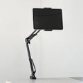 Adjustable Long Arm Alloy Metal Stand for Cellphone and Tablet Customizable Desktop Bed Sofa Packing Available in Bag or Box