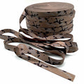 Custom 25mm 1 Inch Nylon/Polyester Spanish Solid Color Printed Eco-Friendly Twill Molle Webbing for Tactical Use
