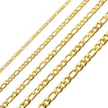 Fatingna Factory Prices Fashion Stainless Steel Figaro Chain Minimalist Thin Necklace Initial Link 18K Gold Plated Anniversary