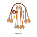 Lst143 Custom Bag Strap One Backpack Whosale Lighten the Burden Genuine Leather Handmade Accessories Shoulder Straps