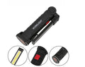 Magnetic LED Flashlight USB Rechargeable 3 Modes Torch Inspection Lamp COB Hanging Hook Led Work Light