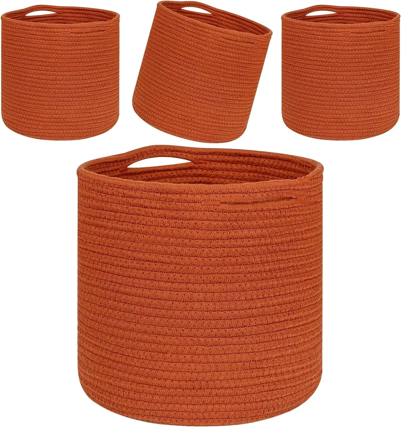 Cube Storage Basket Bins Organizer/ShelvesWoven Baskets for Organizing /StorageCube Shelves Cloth Closet Basket Bins