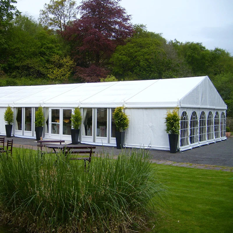 Luxury Outdoor PVC Polygon Wedding Tents for 150 People