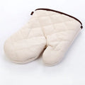 Oven Mitts Quilted Terry Cloth Lining Extra Long Professional Heat Resistant Kitchen Oven Mitts