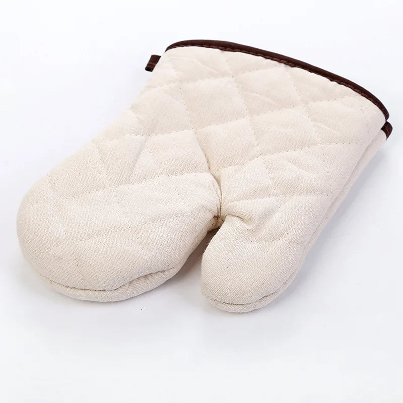 Oven Mitts Quilted Terry Cloth Lining Extra Long Professional Heat Resistant Kitchen Oven Mitts