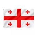 Goods in Stock Promotional Product 3x5 Ft Georgia Flag 100% Polyester With Brass Grommets Georgia Flags