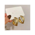 2021 Hot Sales New Fashion 925 Silver Needle and Metal Earrings Round Earrings for Women
