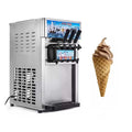 3 Flavor Soft Ice Cream Machine Soft Serve Ice Cream Making Machine Factory Price