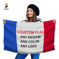 Outdoor Flags with logo Custom Print Canvas Outdoor Banners Large Personalizadas Sign Polyester Customized Double Sided Flag