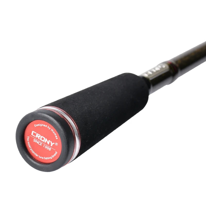 CRONY Further Glory Series Carbon Fiber Two Sections Fuji Tangle-free K Frame SIC Ring Guide Moderate Fast Action Spinning Rod