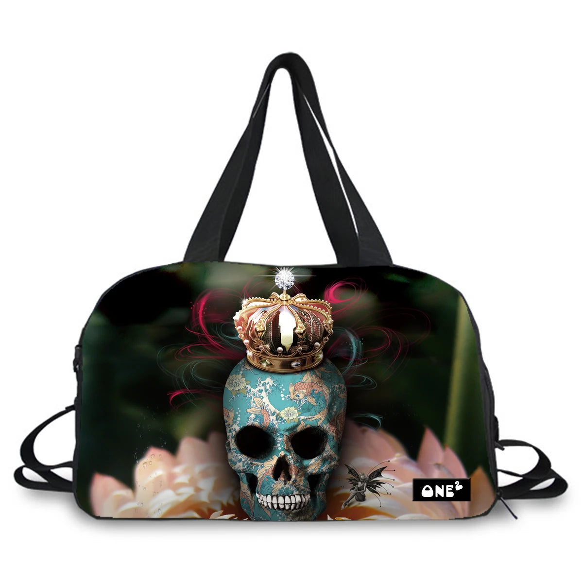 Large Capacity Lightweight Duffle Bag Foldable Travel Bag with Adjustable Shoulder Strap Popular Fashion Style Made of Polyester