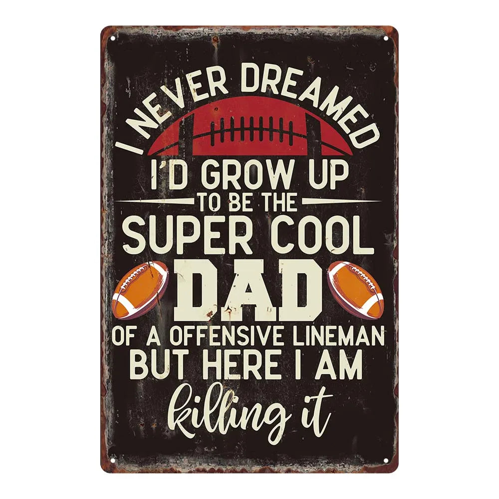 Vintage Style Retro Automotive Metal Wall Sign Home Man Cave Decor Bar Pub Poster for Supermarket Product Type Plaque