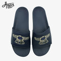 Happyslides Summer Mens Shower Slippers with Custom Logo Slide 2023 Light Weight Waterproof Breathable Anti-Slip New Fashion