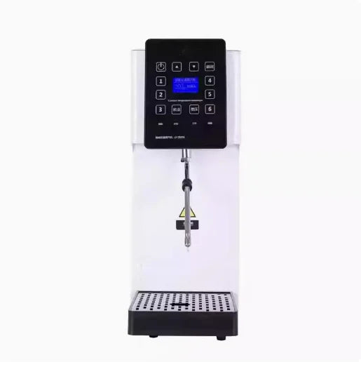 Steam Water Boiler Commercial Milk Tea Cake Shop Steam Engine Large Capacity Milk Foam Machine Stainless Steel Water Boiler