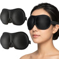 Custom Logo Lightweight Comfortable Super Soft 3D Memory Foam Eye Mask with Elastic Strap for Relaxing Sleep