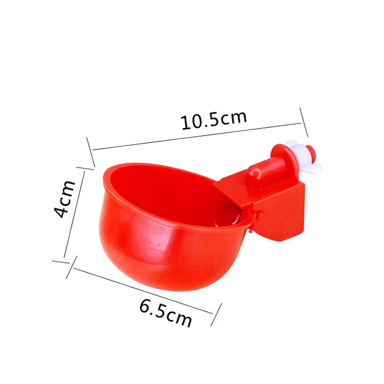 New Automatic Poultry Plastic Water Drinker Cup Chicken Drinker for Farm Use