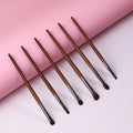 Natural Animal pony Hair Eye Makeup Brush Set Nose Shadow Brush Eye Shadow Brush
