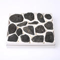HZ Wholesale Natural Raw Crystals Healing Stones Box Volcanic Stone Gift Boxes for Decoration