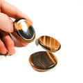 DIY Best Quality Yellow Tiger Eye worry stone /Thumb Stone Buy