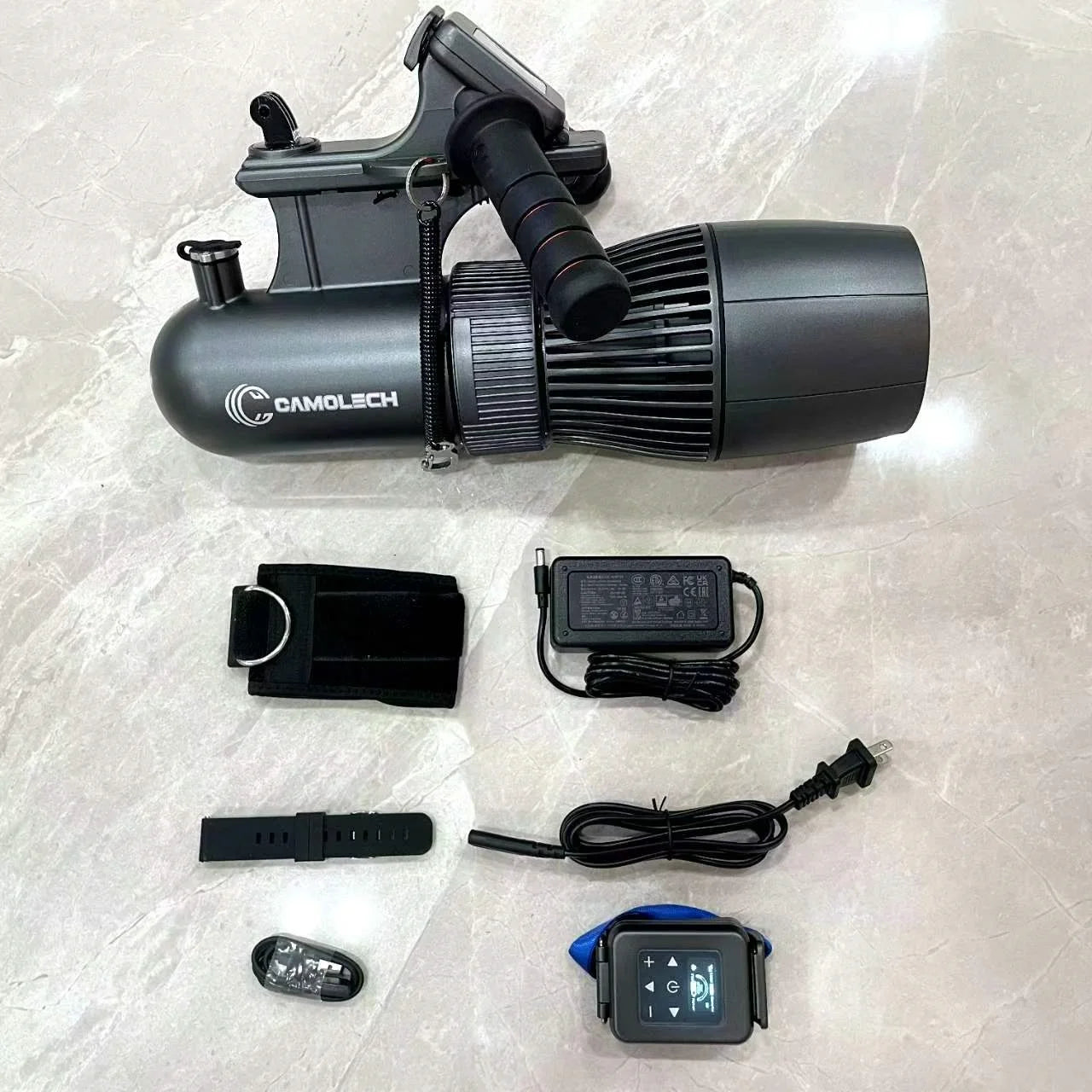 Gcamolech 1H Running Sea Scooter Underwater Paddle Board Scooter Diving Propeller Underwater Thruster Suitable for Pool Diving
