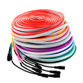 5M Kit DC12V Plastic SMD 2835 120LED/m IP67 Waterproof Outdoor Flexible LED Neon Strip Light 13 Colors Dimmable