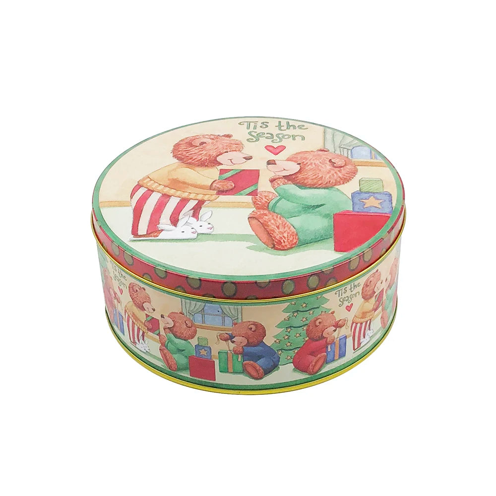 168*75mm Customized Round Tin for Food Packaging Metal Gift Tin Box Cookie Tin Can MegaBDM