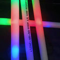 2022YiWu Customized logo Party Supplies Cheering 18 Inch LED Glow Foam Stick for Party