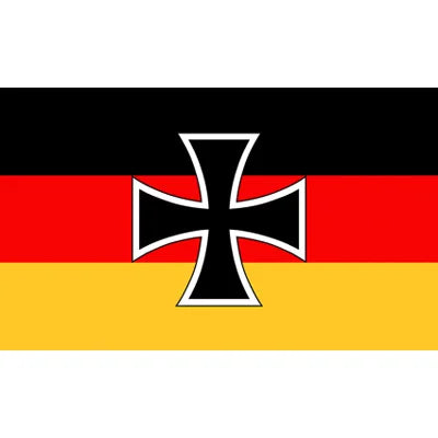Ready to Ship 100% Polyester 3x5ft Stock DE Germany German Defence Minister Flag
