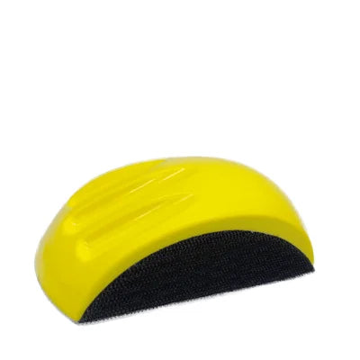 125/150mm 6 Inch Yellow Hand Pad Abrasive Tool Use with Hook & Loop Disc