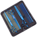 Dog Grooming Scissors 8"  Japan Stainless Pet Chunker Scissors Cat Beauty Thinning Shears Curved Scissors Z3005